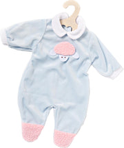 Heless poppenkleding boxpakje blauw 35-45 cm