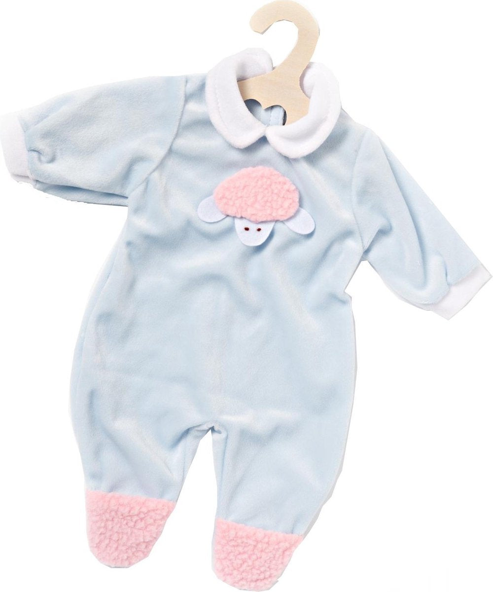 Heless poppenkleding boxpakje blauw 35-45 cm