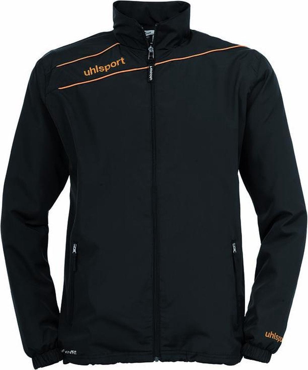 Uhlsport Stream 3.0 Presentatiejas Zwart-Fluo Oranje Maat L