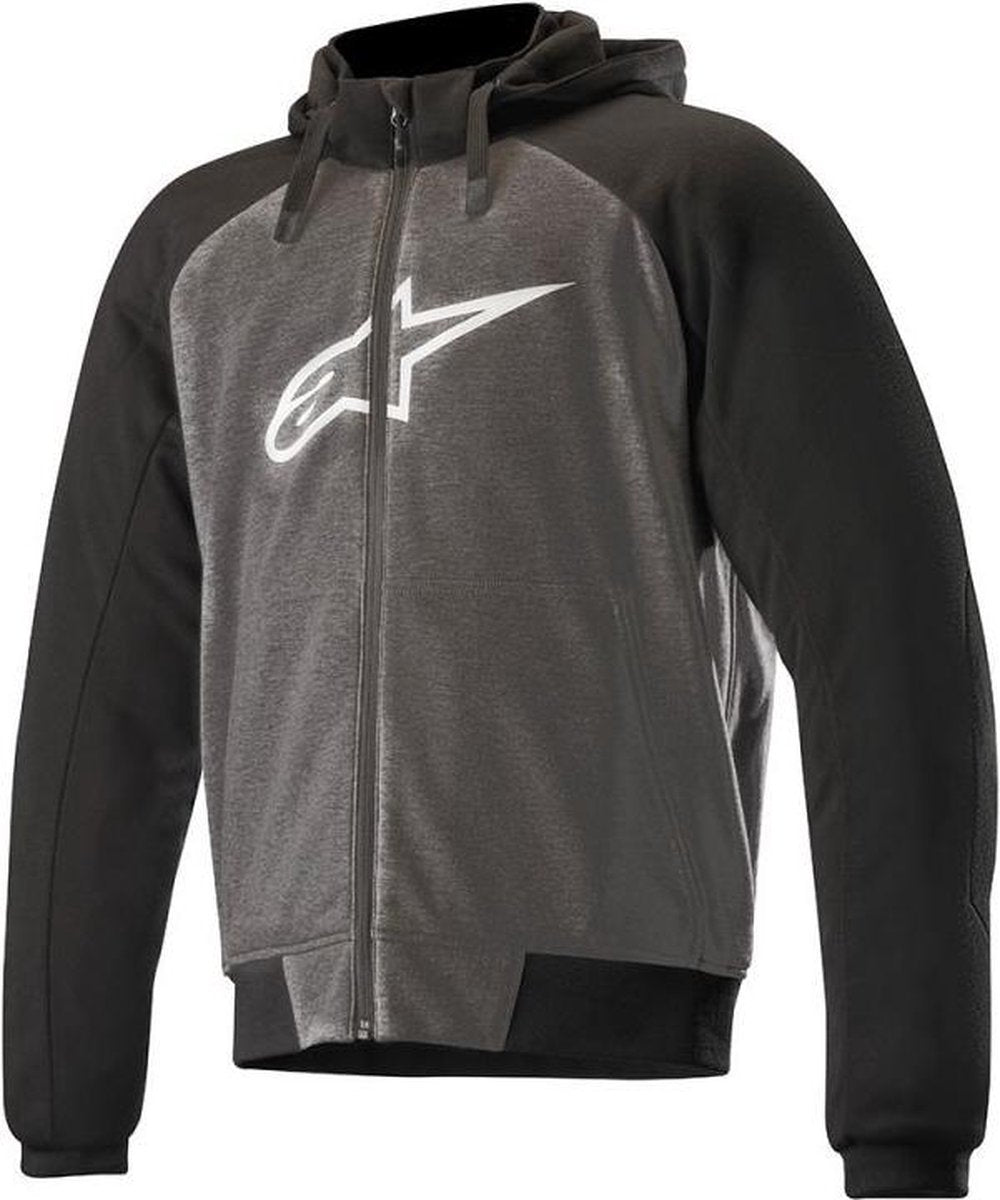Alpinestars Chrome Sport Anthracite Black White Hoodie L