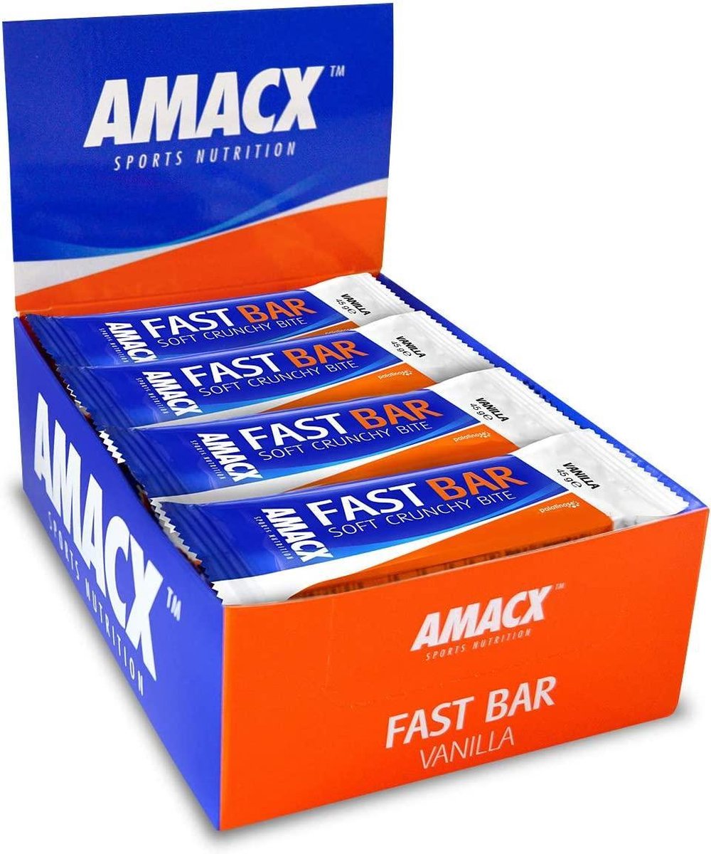 Amacx  Fast Bar 45 gr - Energiereep - Lemon - 12 stuks