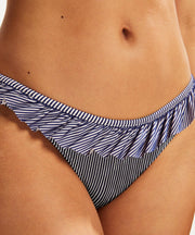 Hunkemöller Dames Rio bikinibroekje Ruffle Stripe - maat S