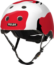 Melon Koi Ants Fietshelm - Maat M-L (52-58cm) - Rood/Wit