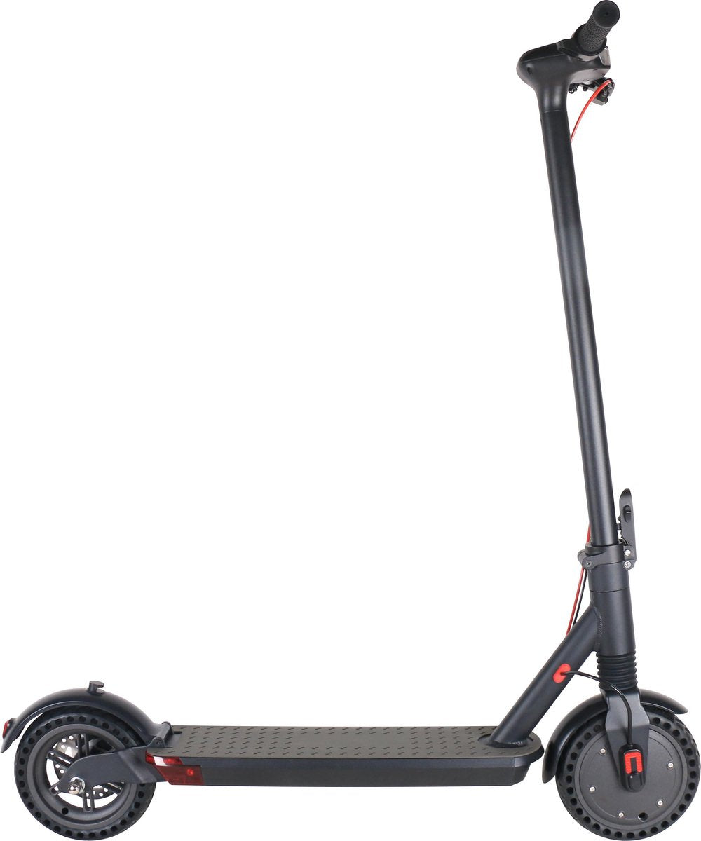 Windgoo M12 - elektrische step - vering voor en achter - solide banden - uitgebreid display