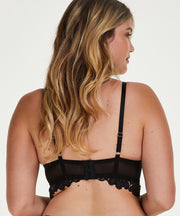 Hunkemöller Dames Voorgevormde longline bh zonder beugel Shiloh - maat D80