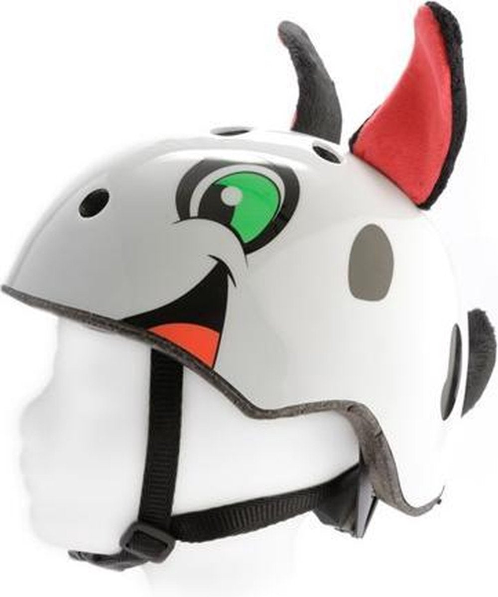 Pexkids kinder helm 3d hond 52-56cm wit