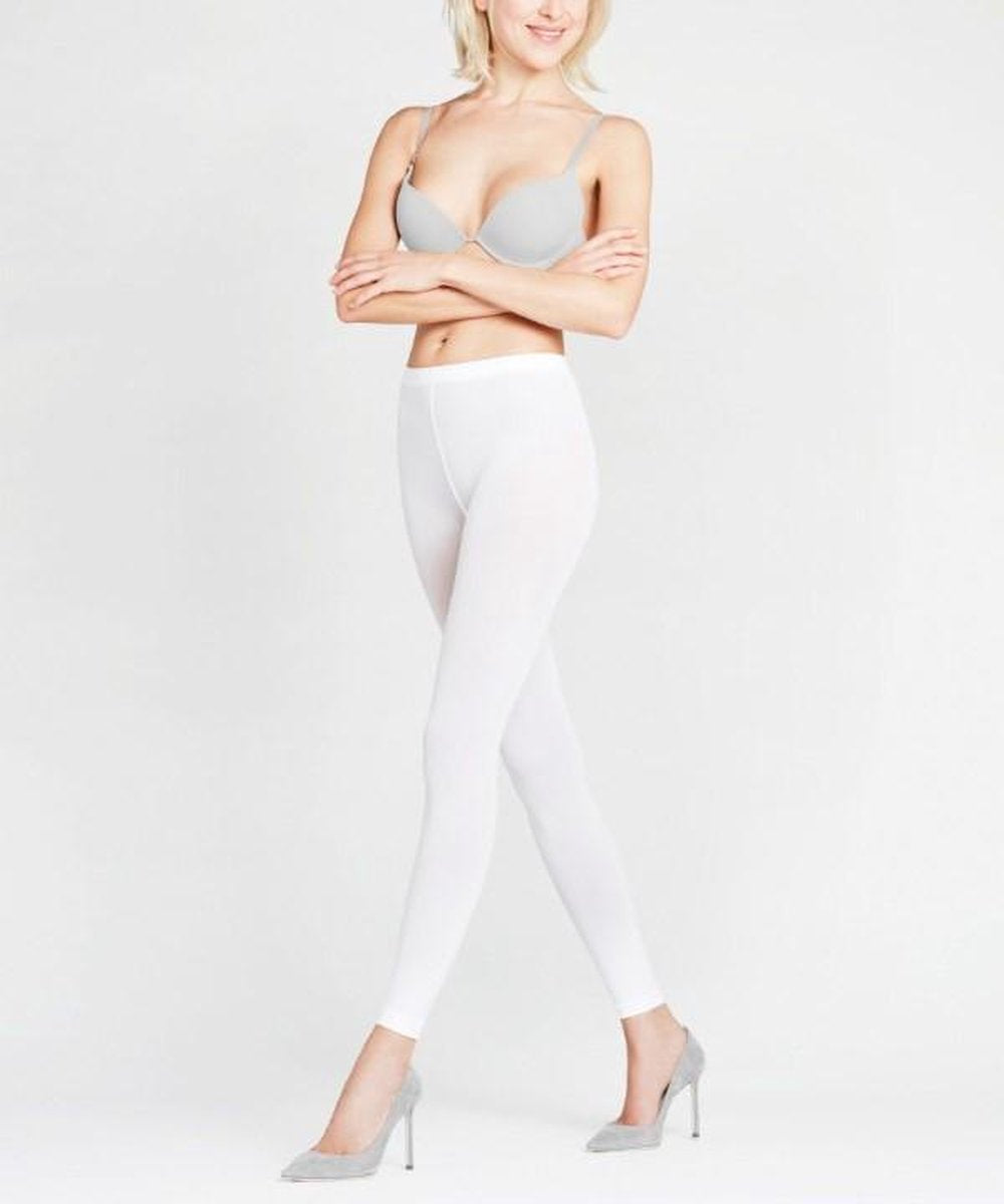 FALKE Pure Matt Legging 50 denier 40789 - Wit 2209 white Dames - S-M