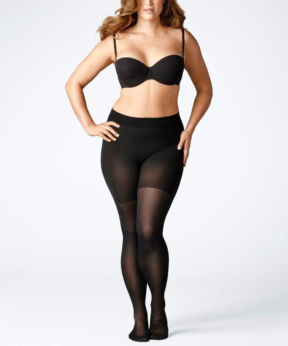 FALKE Beauty Plus 50 denier Panty 43001 - Zwart 3009 black Dames - E SHORT