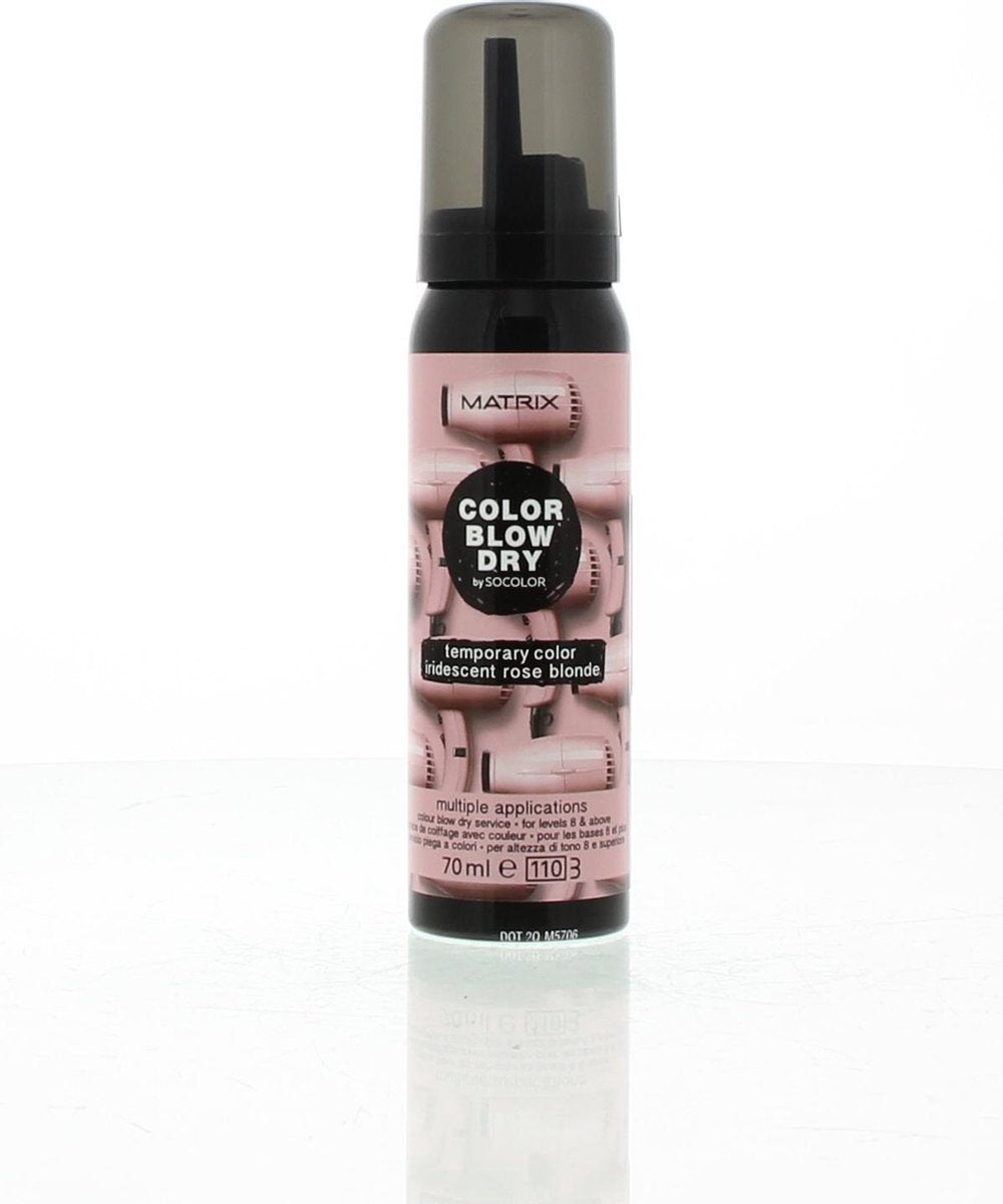 Matrix Haarkleuring Color Blow Dry Temporary Color Indescent Rose Blonde