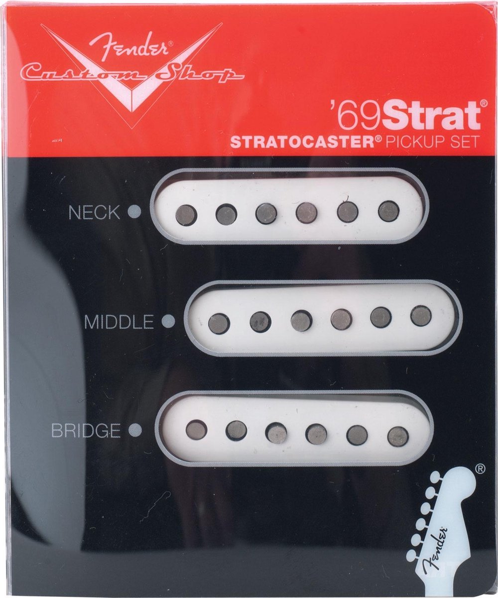 Strat Custom '69 3er Set Singlecoils