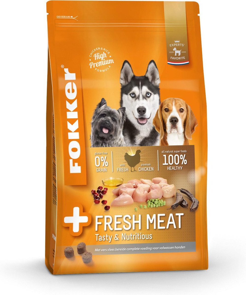 Fokker Premium + Fresh Meat - 13 KG