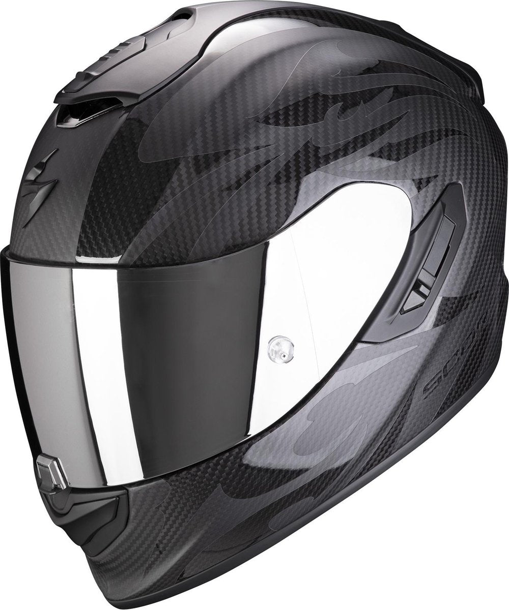 Scorpion EXO-1400 Air Carbon Obscura Matt Black Black Full Face Helmet 2XL