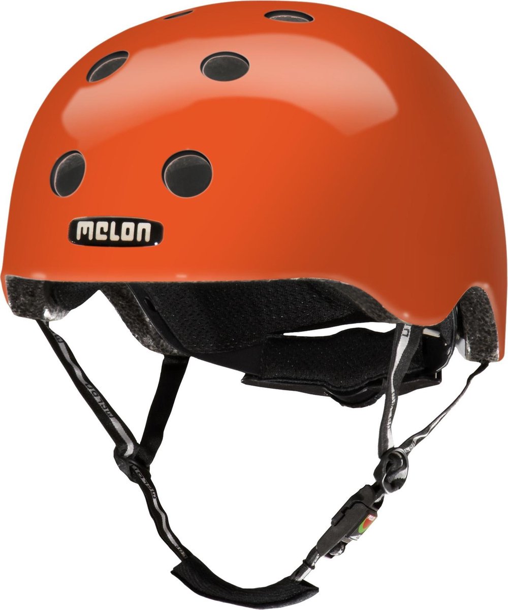 Melon Rainbow Orange Fietshelm - Maat XL-XXL (58-63cm) - Oranje