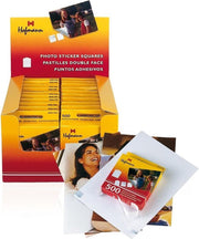 Fotoplakkers - Hofmann - Plakstrips - 500 stuks - Transparant - Mod. 9304