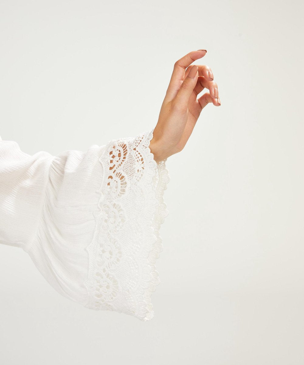 Hunkemöller Dames Tuniek Lace Trim - maat M