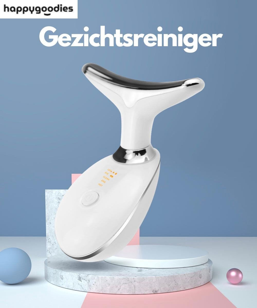 Huidverjongingsapparaat – Mesotherapie Apparaat – Gezichtsreiniging apparaat –  Reinigingsapparaat - Thuisgebruik - Anti Acné & Rimpels - Wit