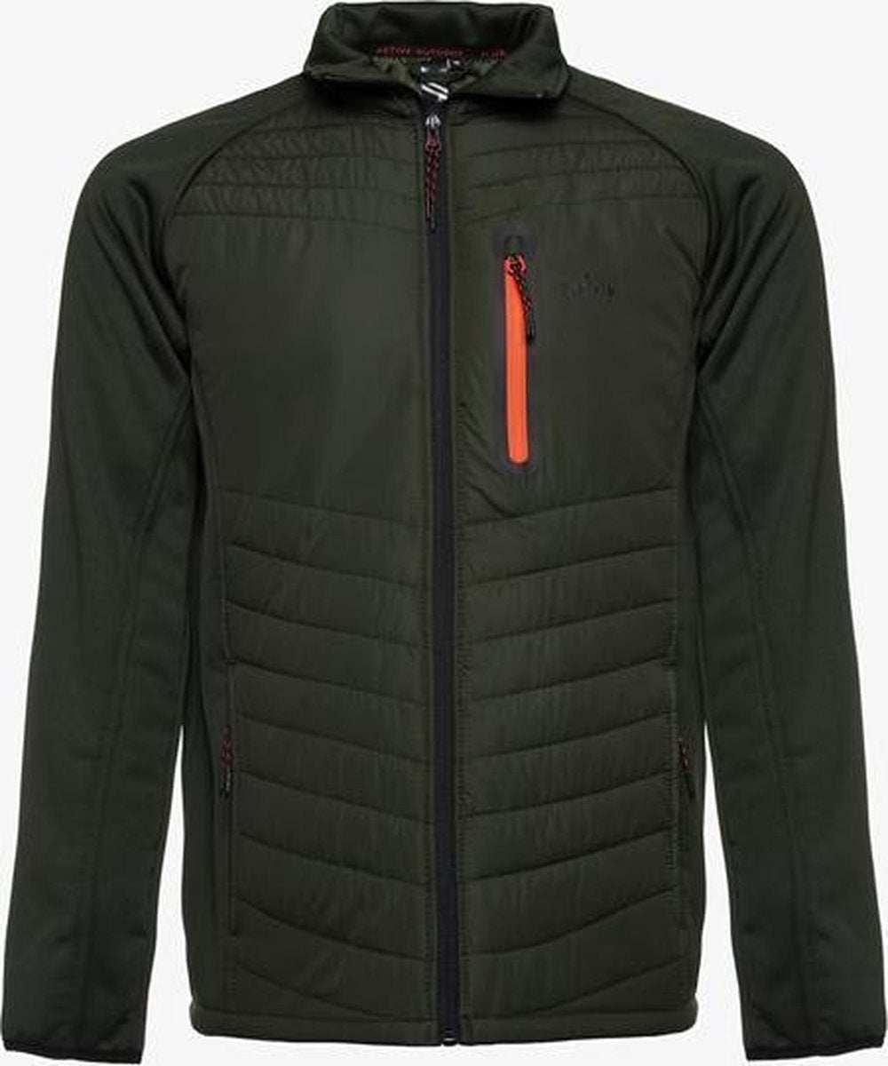 Kjelvik heren vest Jens groen - maat 3XL