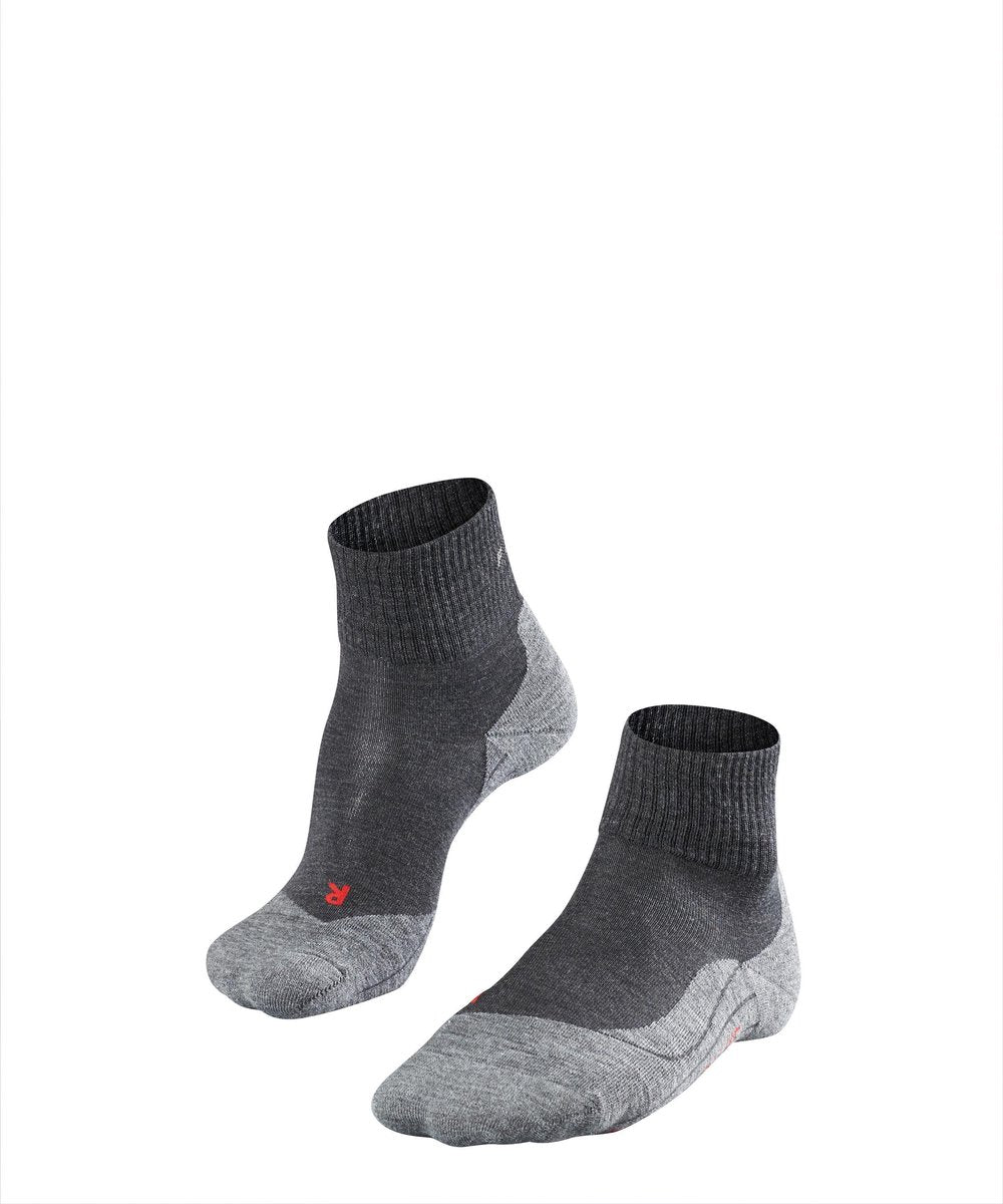 FALKE TK5 Short Heren Sokken - Grijs - Maat 39-41