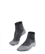 FALKE TK5 Short Heren Sokken - Grijs - Maat 39-41