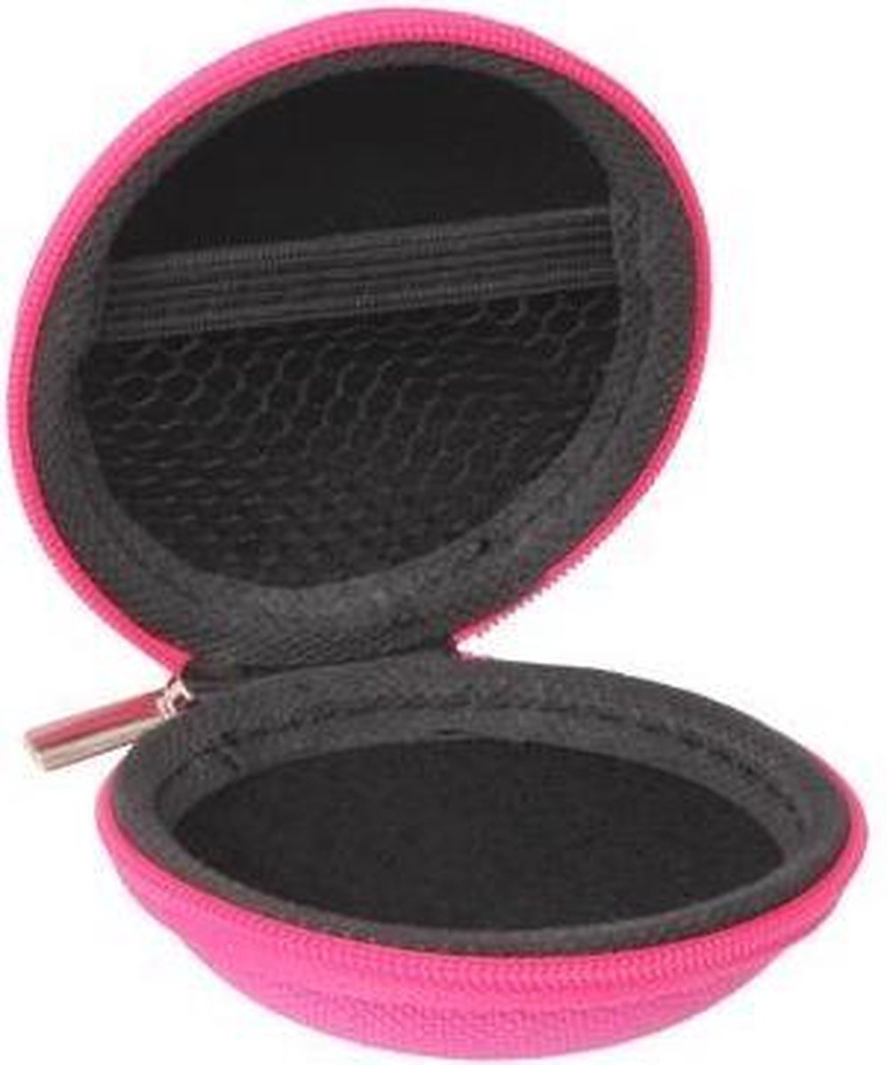 Mobigear Hoesje voor Headset / Oordopjes Magenta