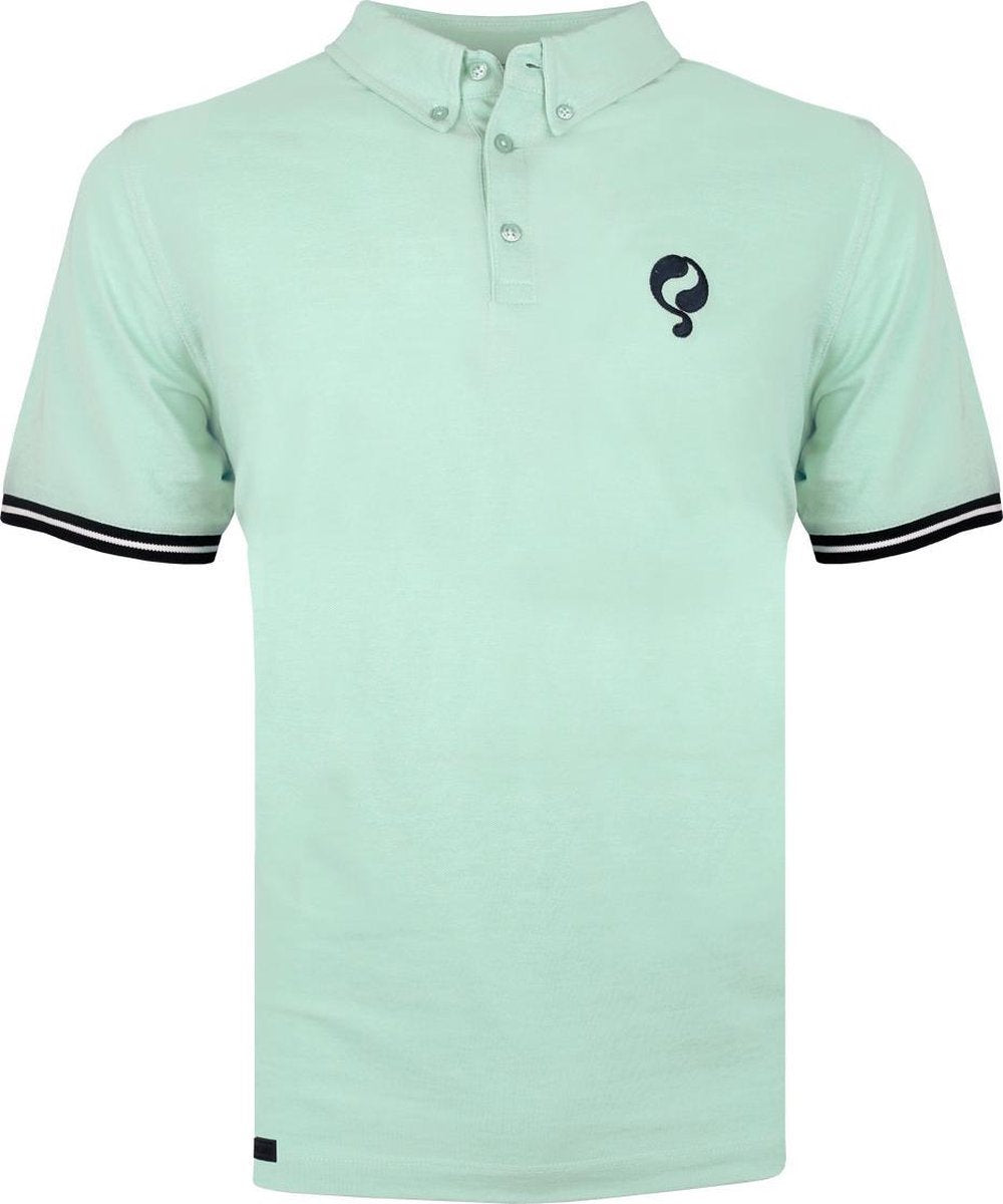 Heren Polo Oosterwijk - Mint Blauw