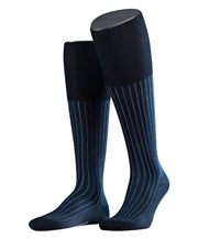 FALKE Shadow Heren Kniekous 15648 - Blauw 6360 lupine Heren - 39-40