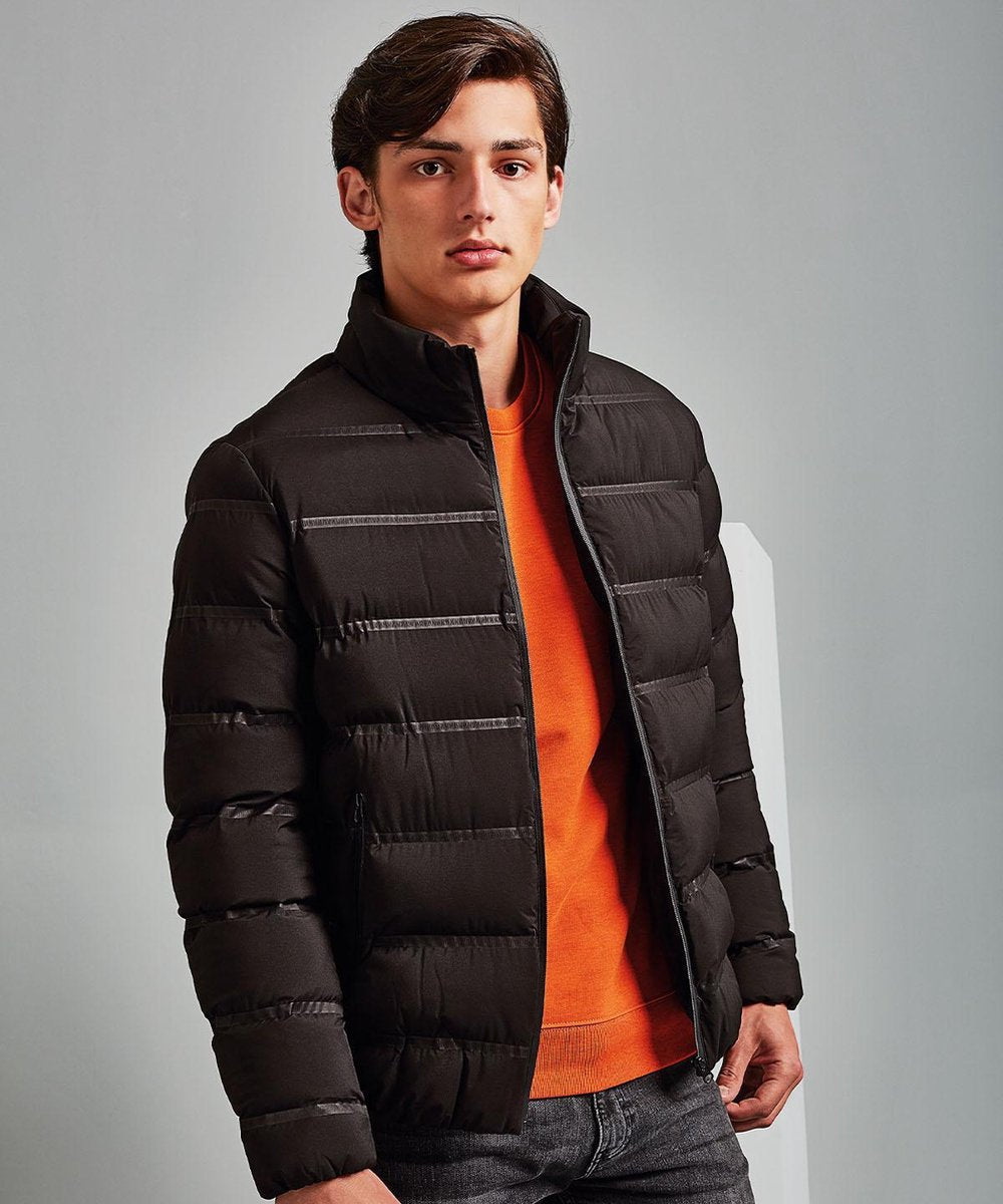 Welded padded jacket