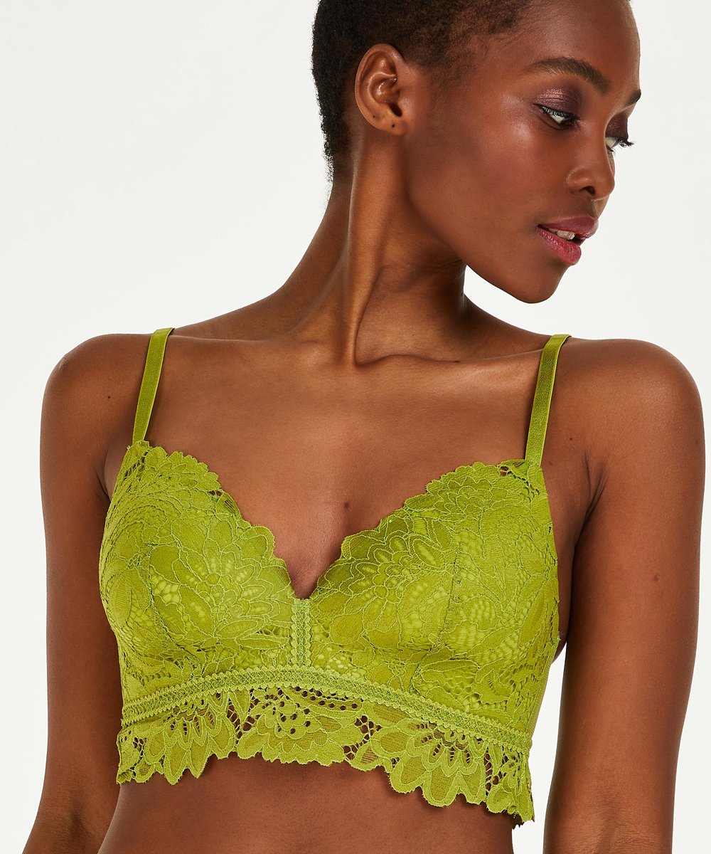 Hunkemöller Dames Voorgevormde longline bh zonder beugel Shiloh - maat B70