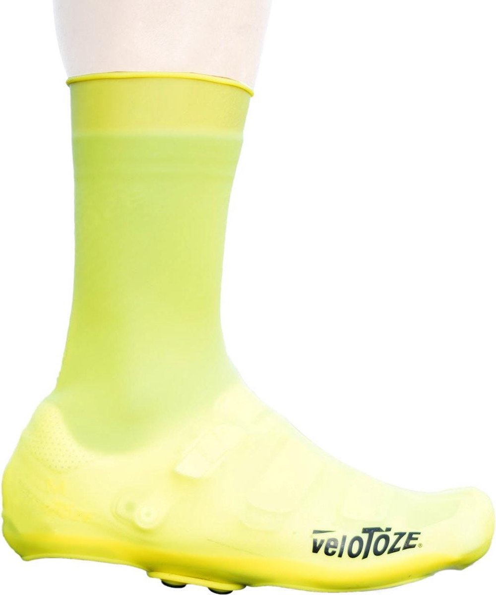Velotoze Overschoenen Tall Siliconen Geel Maat L