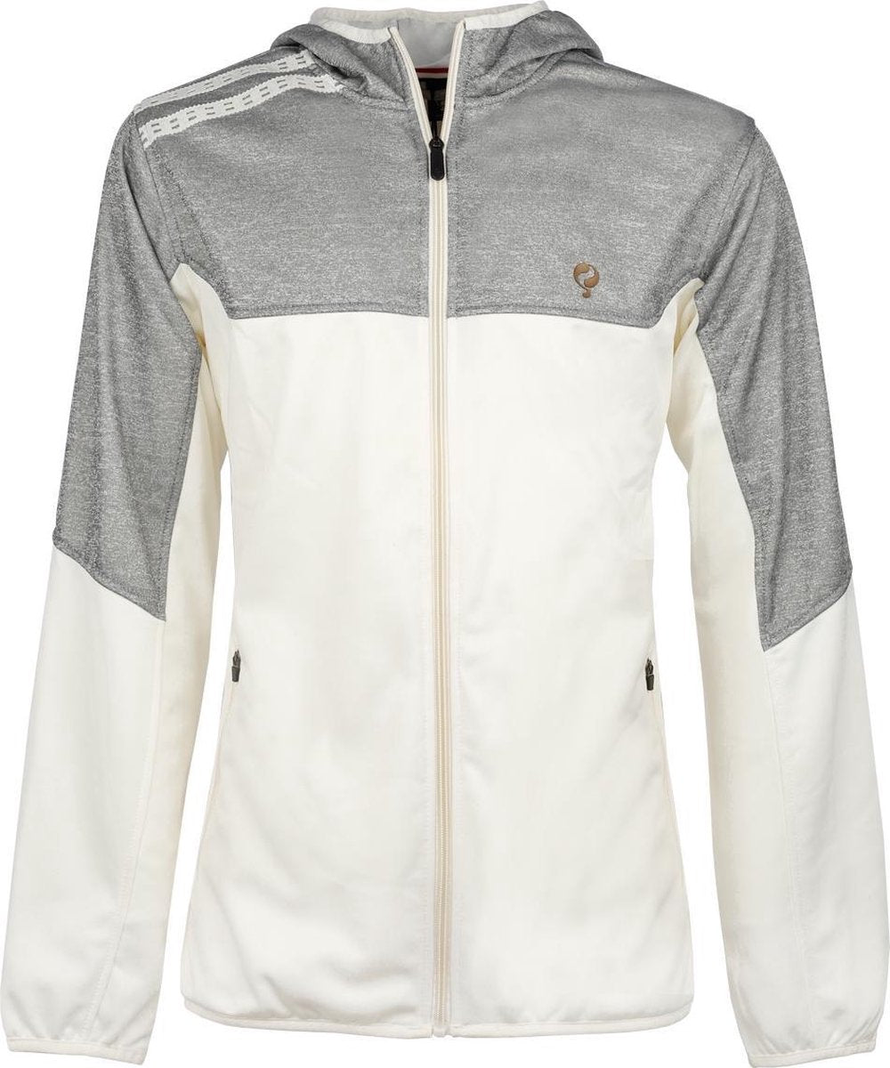 Heren Q Club hooded jacket  -  snow white