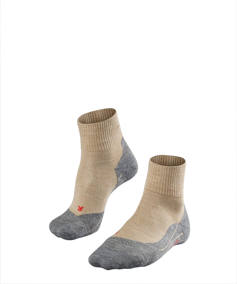 FALKE TK5 Short Heren Sokken - Beige - Maat 42-43