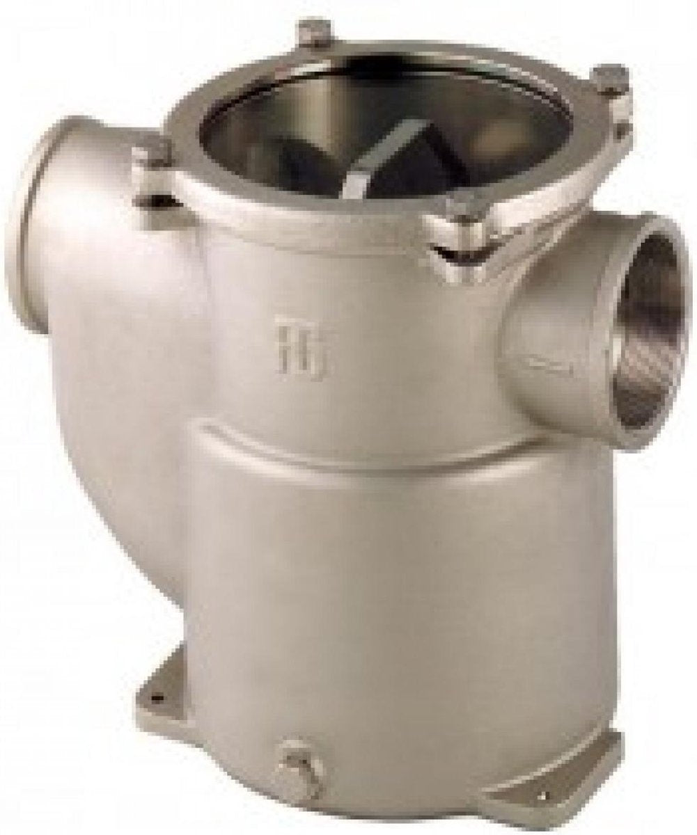 Allpa brons Koelwaterfilter met RVS korf 3/8" H=117mm 1400l/h