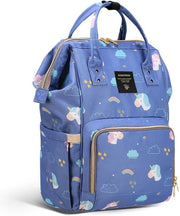 Grandecom® |  Luier- en Verzorgingstas |  Baby Rug Tas met Isoleervak  | Babyverzorging | Luiers | Tas | Kind | Donkerblauw
