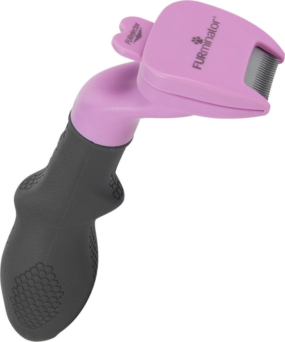 Furminator Kleine Dieren - Vachtkam - Roze Small
