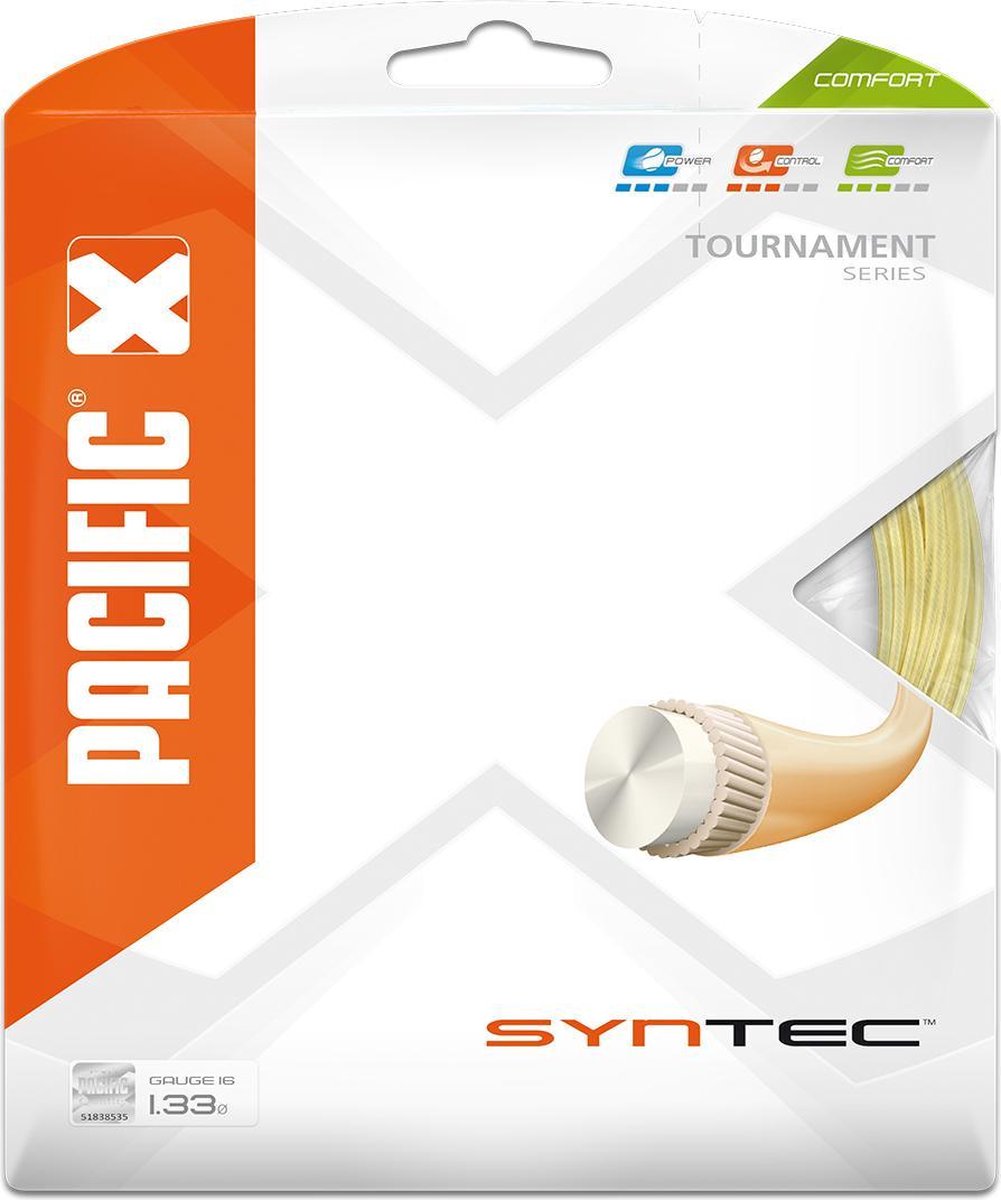Pacific Syntec - Tennissnaren - 1.33mm/ 12.20m - Naturel
