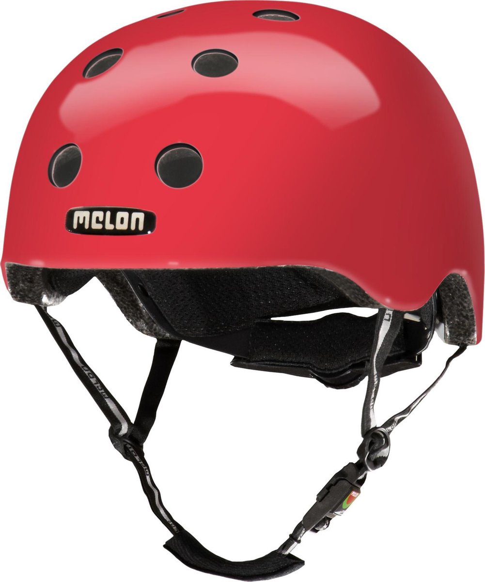 Melon helm Toddler New Rainbow Red Baby (44-50cm) rood