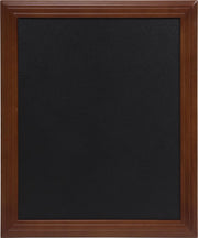 Wandkrijtbord Universal - 50x60 - mahonie