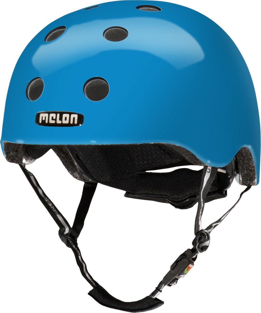 Melon helm Toddler New Rainbow Blue Baby (44-50cm) blauw