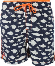 Ramatuelle - Heren - Bahamas Zwembroek - Blauw - XL