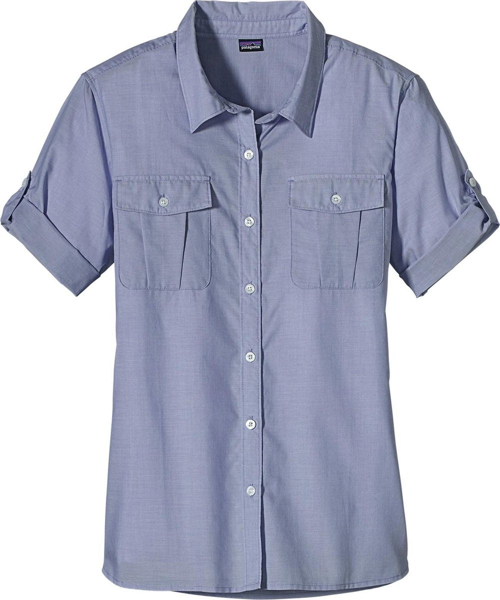 Patagonia W's Gardener Shirt - Blauw