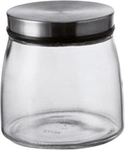 Montana Voorraadpot Content 700 Ml Glas/Rvs Transparant
