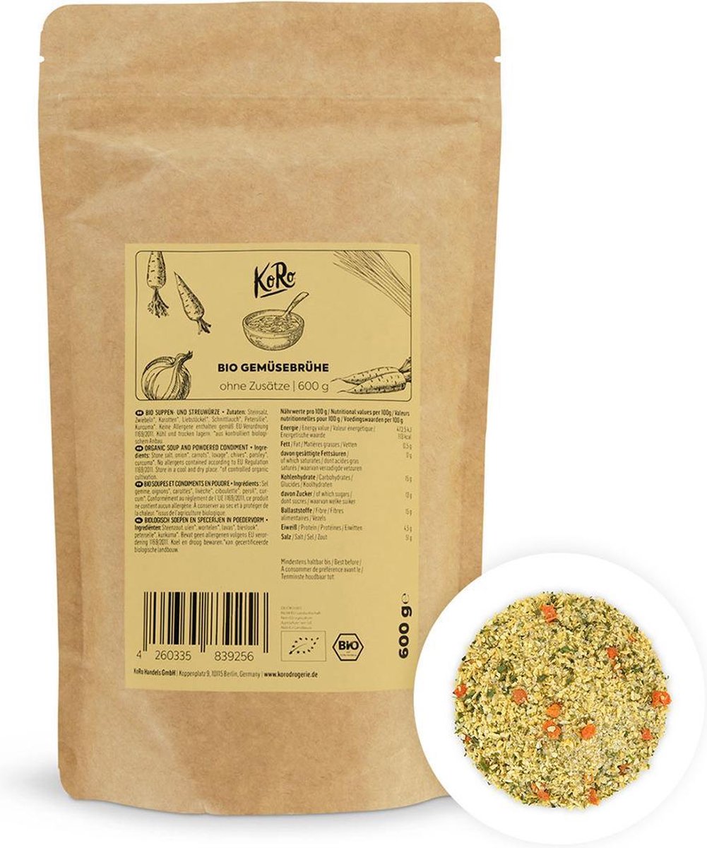 KoRo | Biologische groentebouillon | 600 g