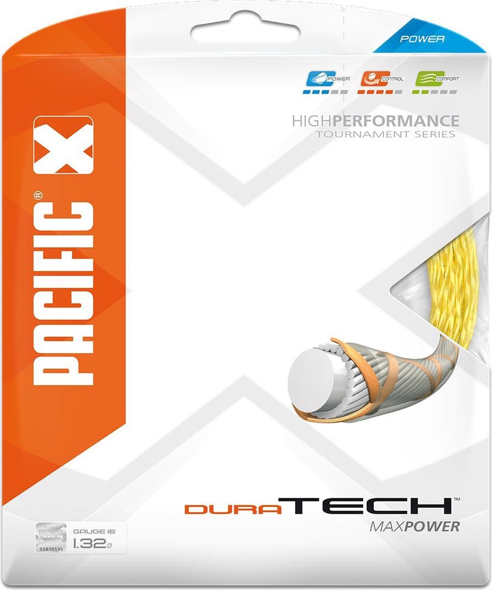 Pacific Dura Tech - Tennissnaren - 1.32mm/ 12.20m - Amber
