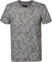 Petrol Industries - Heren Botanic t-shirt - Groen - Maat XXXL