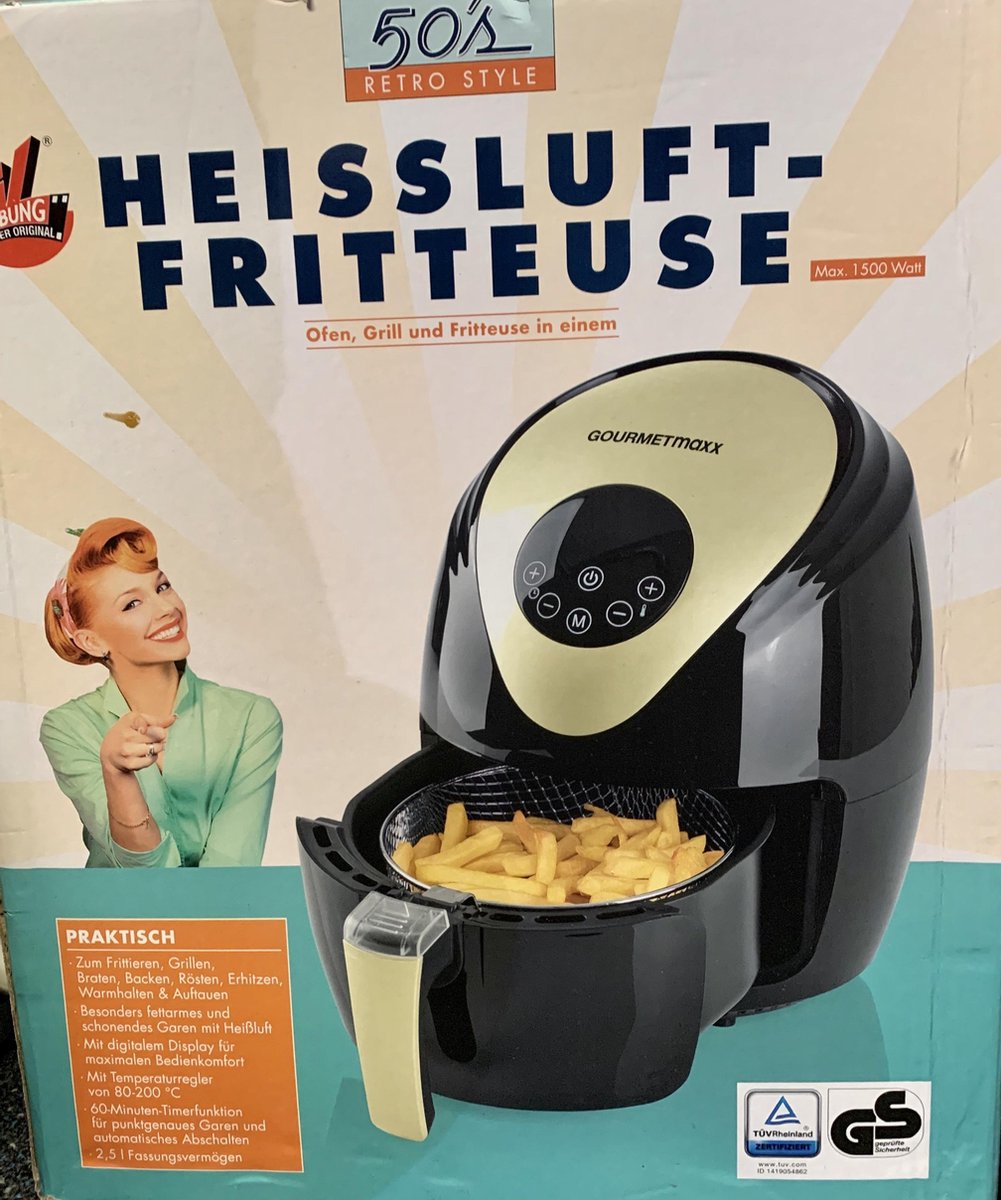 Digitale hetelucht friteuse