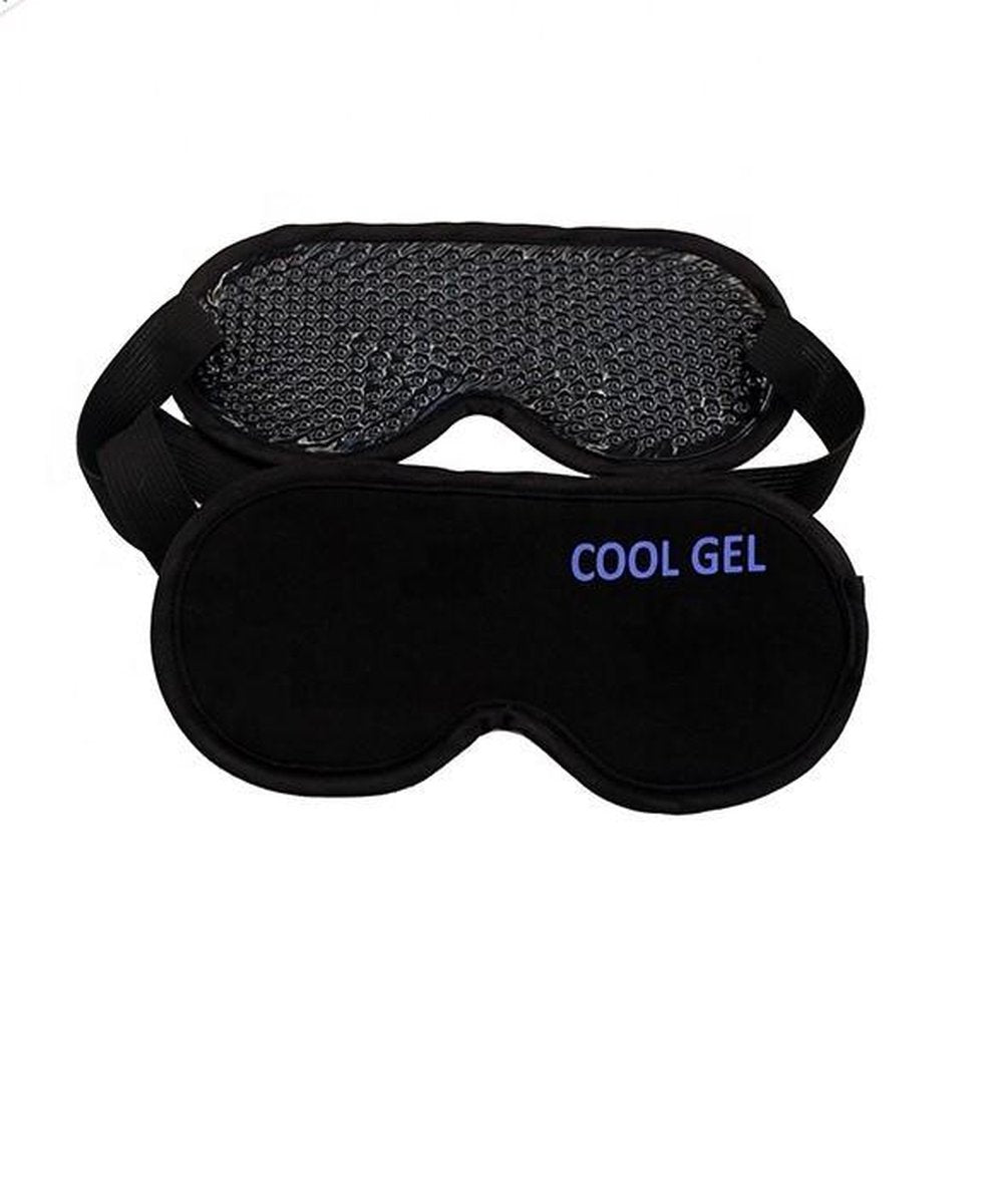 Slaapmasker - Reis Slaapmasker - Coolgel -  Reismasker - Zacht Slaapmasker met Coolgel – Unisex – Slaap – Blinddoek Voor een Heerlijke Nachtrust - Meditatie - Slaapmasker