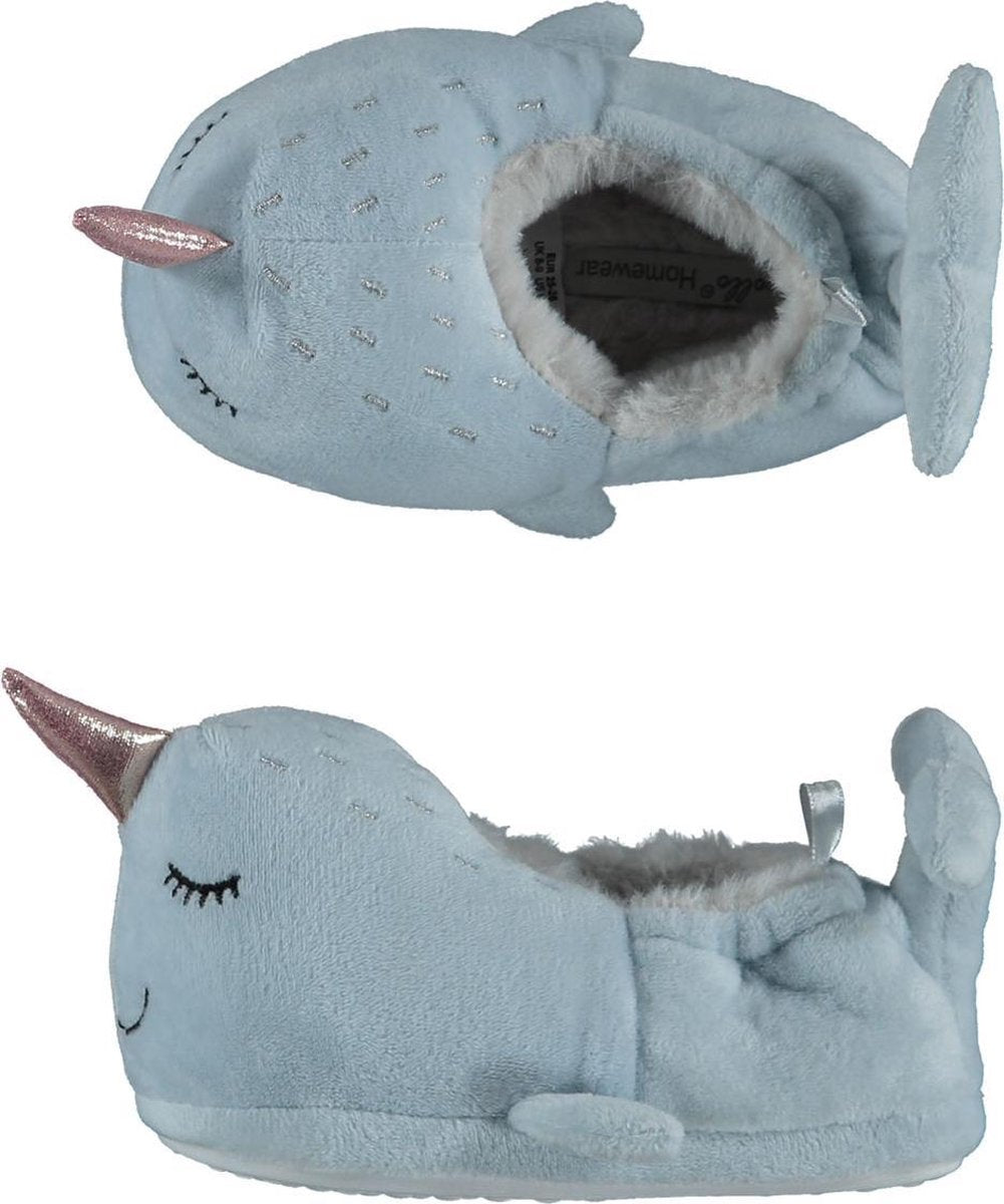 Apollo Meisjes Pantoffels - Blue - Maat 25/26