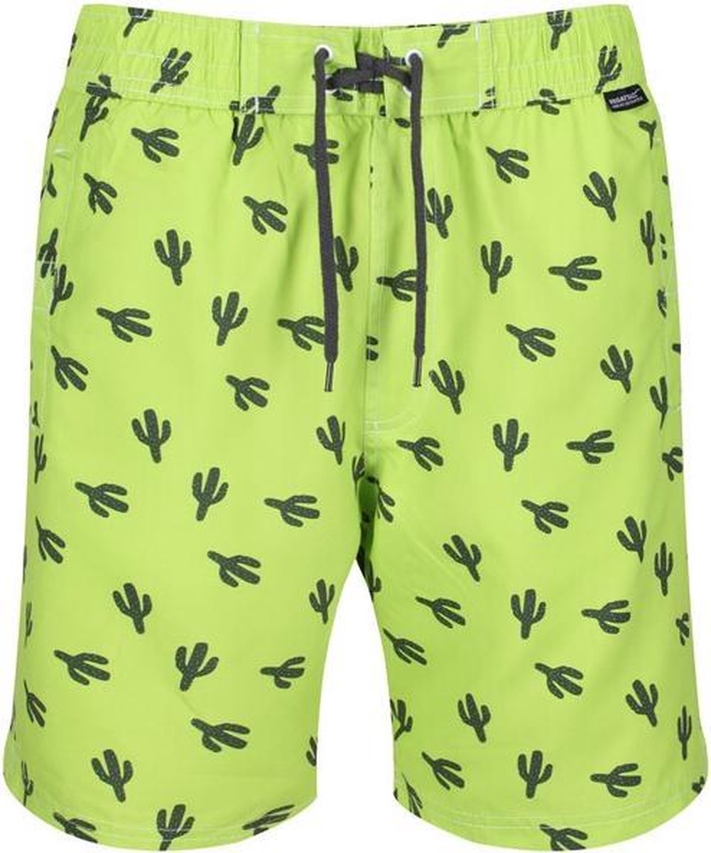 Regatta Zwembroek Hadden Ii Heren Polyester Groen Maat 2xl