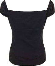 Collectif Dolores 50's Top Zwart