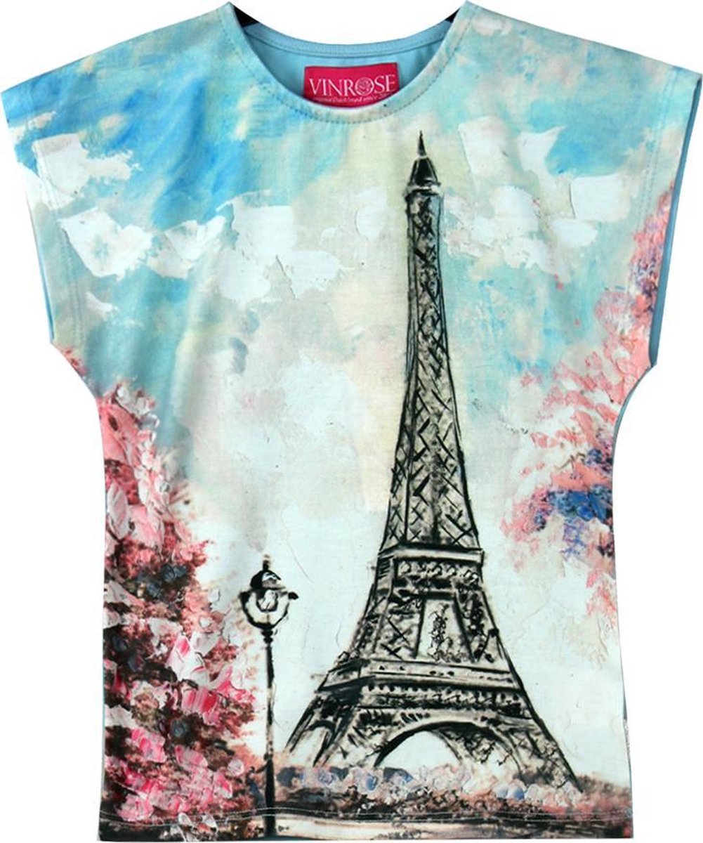 Babykleding - Meisjes - T -shirt - Vinrose Kailey - Zomer - Maat 86-92